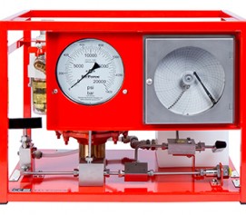 هیدروتست پمپ پنوماتیکی (بادی) هیدرولیکی 2931 بار فشارقوی مدل AHP-CR-Range ساخت هایفورس انگلستان