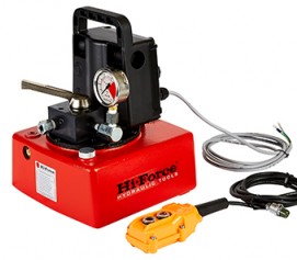 پمپ برقی (الکتریکی) هیدرولیکی تک فاز 700 بار دو سرعته مدل HEP103-Range ساخت هایفورس انگلستان