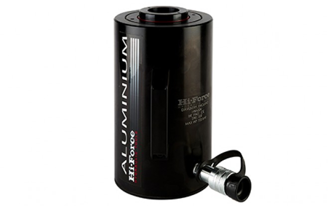 جک هیدرولیکی آلومینیومی 700 بار یک طرفه با ظرفیت 52 تن مدل HHA-Range ساخت هایفورس انگلستان