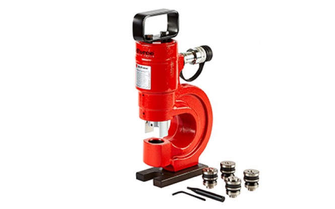 پانچر هیدرولیکی 700 بار فشارقوی پمپ جدا با ظرفیت 50 تن و ضخامت 70 میلیمتر مدل HHP-Range ساخت هایفورس انگلستان