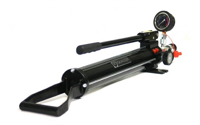 پمپ دستی هیدرولیکی تک پورت تک سرعته مدل HP-1000 S ساخت اکولایزر انگلستان