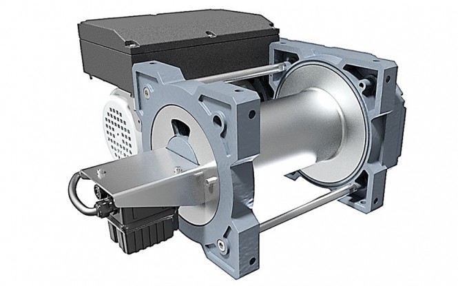 وینچ کشنده برقی الکتریکی با ظرفیت 250 کیلوگرم مدل TRBoxter INOX stainless steel version 250 kg ساخت هوچز فرانسه